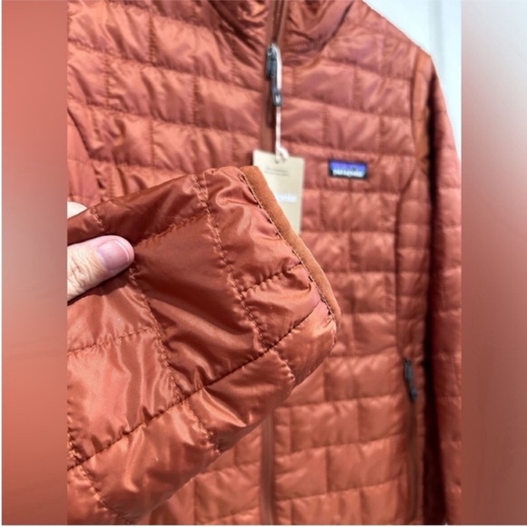Patagonia Women’s XL Nano Puff Insulated Jacket Burnished Red Puffy NWT - Picture 6 of 10